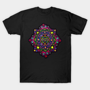 Mandala of Colorful Circles T-Shirt